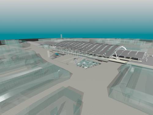 Vogelperspektive des Bahnhofs (14,4 KB)