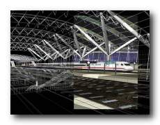 Innenraumperspektive der Halle (46,2 KB)